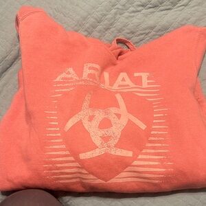 Ariat Pink Logo Hoodie
